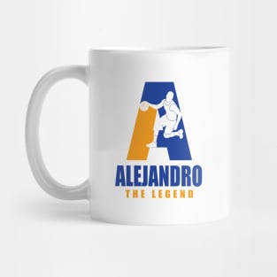 Alejandro Custom Player Basketball Your Name The Legend Mug